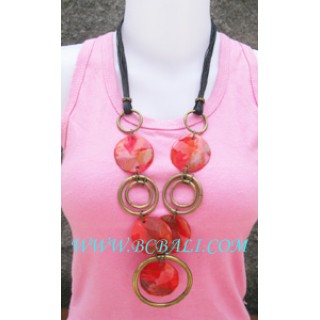 Fashion Necklaces Hand Painted